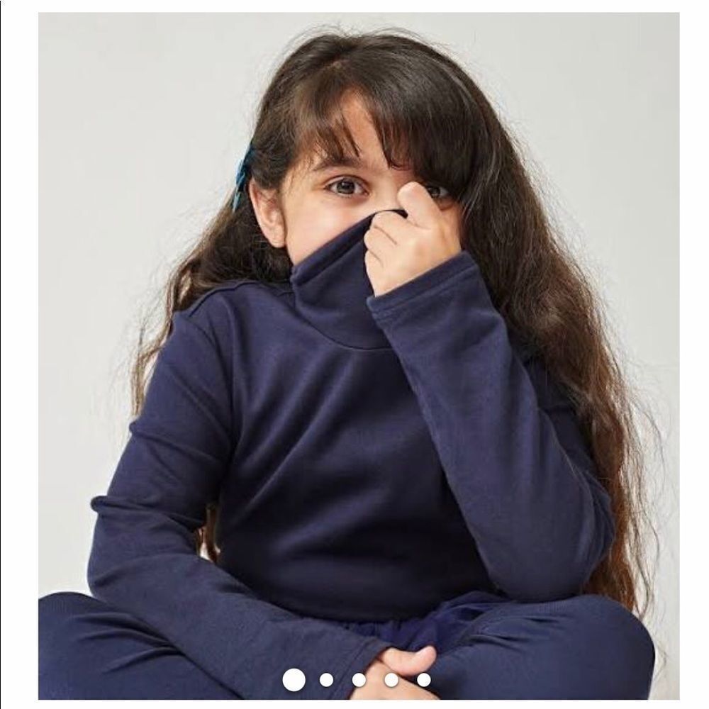 Crazy Eight Girls Turtleneck Long Sleeve Large